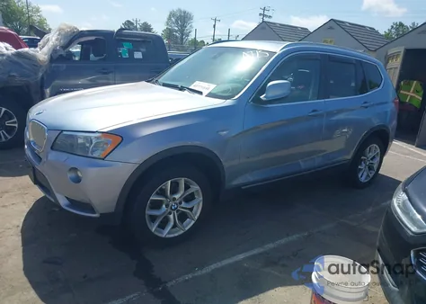 2011 BMW X3 xDrive35I из США, поврежденный, VIN 5UXWX7C56BLT78605